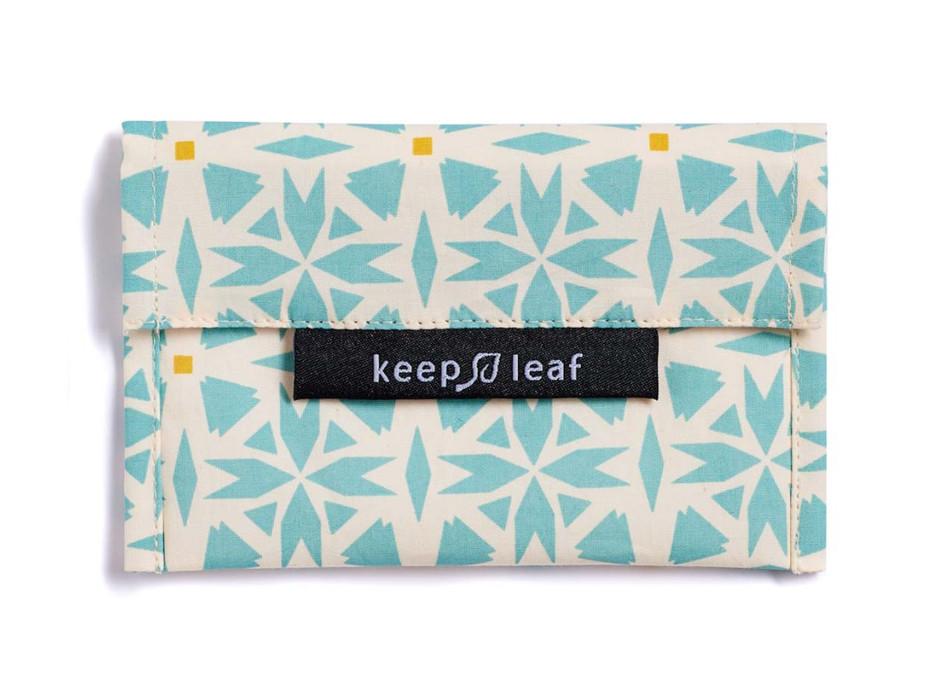 Keep Leaf Reusable Snack Bag - Geo – BabyBento