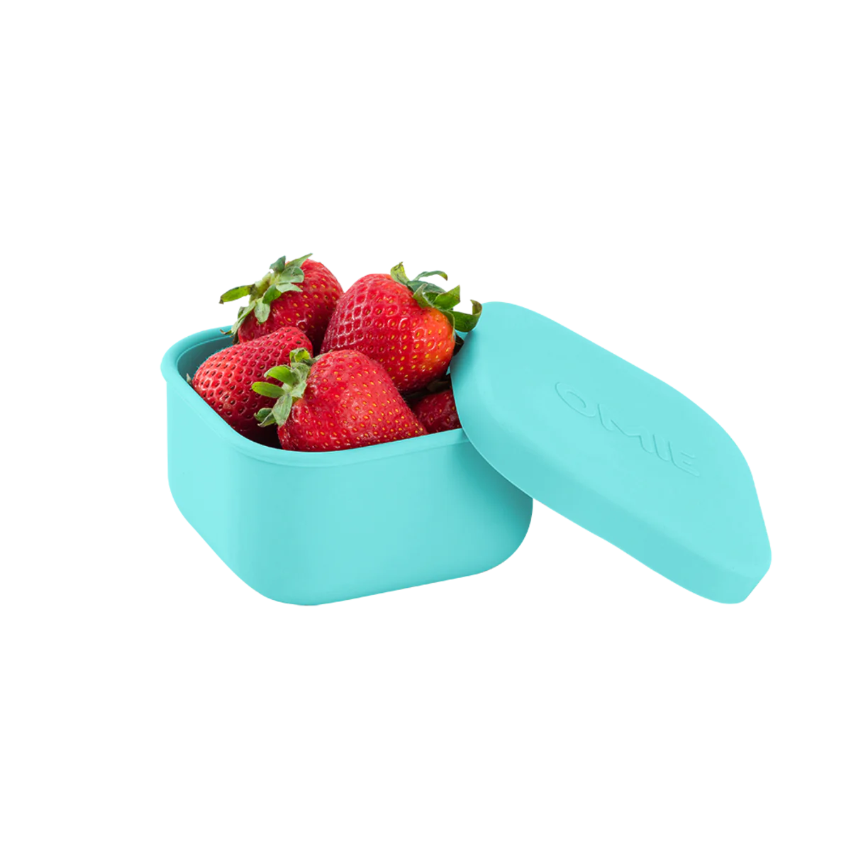 OmieSnack Silicone Container - Teal