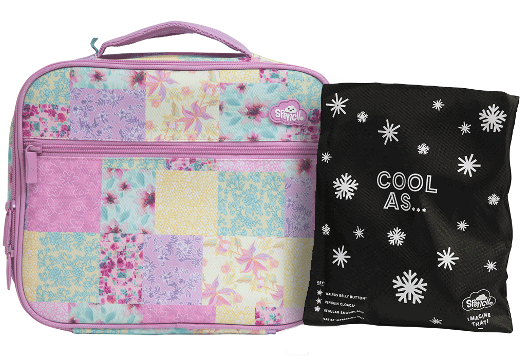 Spencil Insulated Lunch Bag with Chill Pack - Blooming Beauty