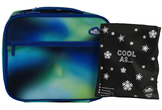 Spencil Insulated Lunch Bag with Chill Pack - Galactic Glow