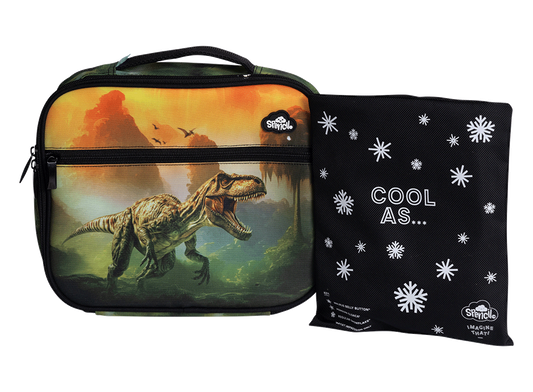 Spencil Insulated Lunch Bag with Chill Pack - Jurassic Kingdom