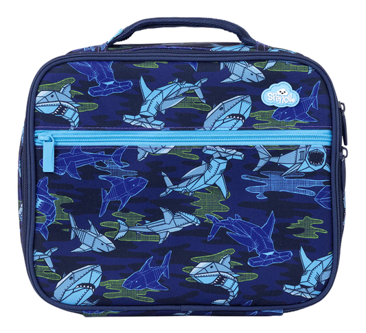 Spencil Insulated Lunch Bag with Chill Pack - Robo Shark