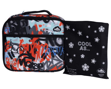 Spencil Insulated Lunch Bag with Chill Pack - Urban Scrawl