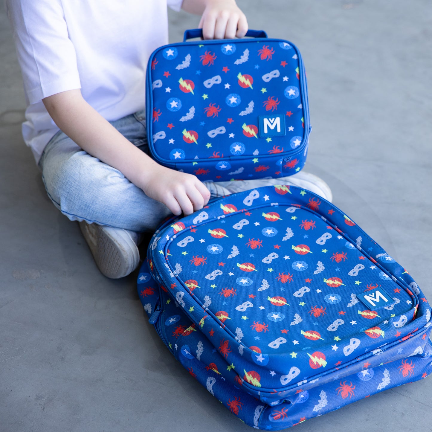 Montii.Co Junior Backpack - Superhero