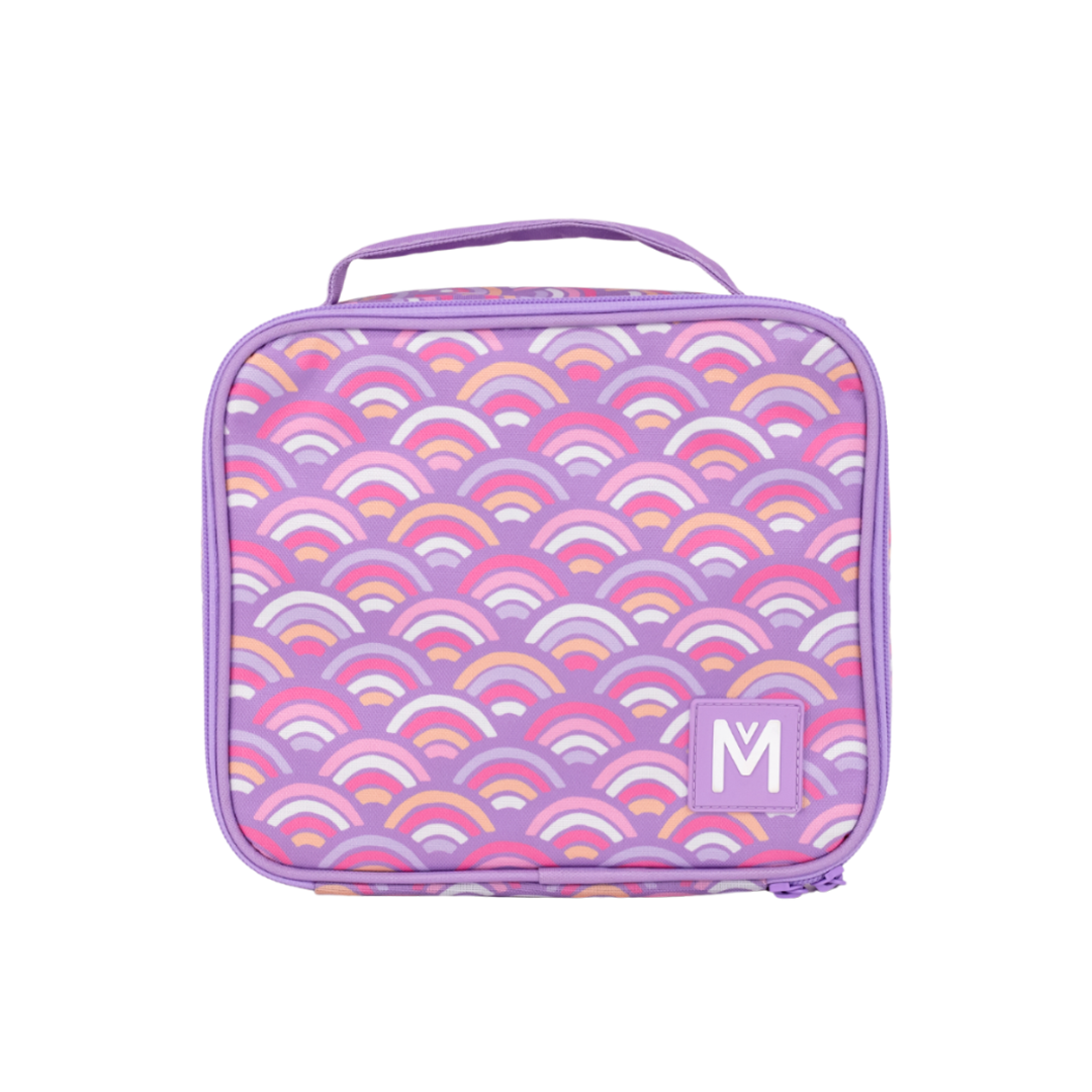 Montii.Co Medium Insulated Lunch Bag - Rainbow Roller