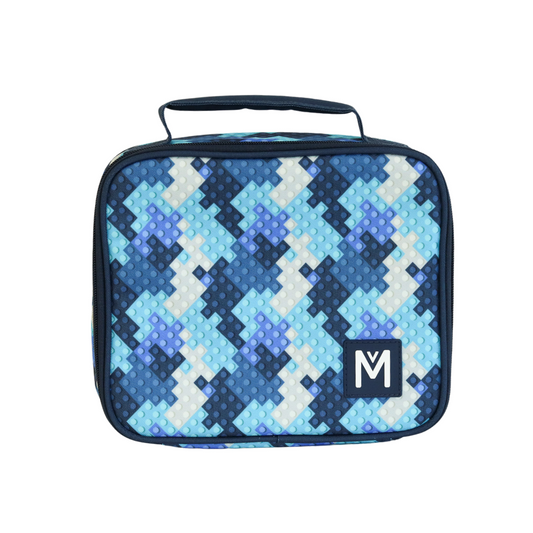 Montii.Co Medium Insulated Lunch Bag - Block Land