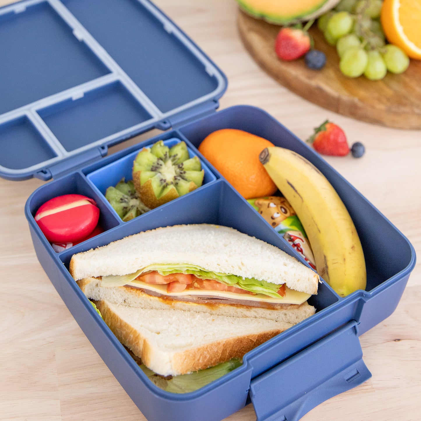 Montii.Co Feast Bento Lunch Box - Navy