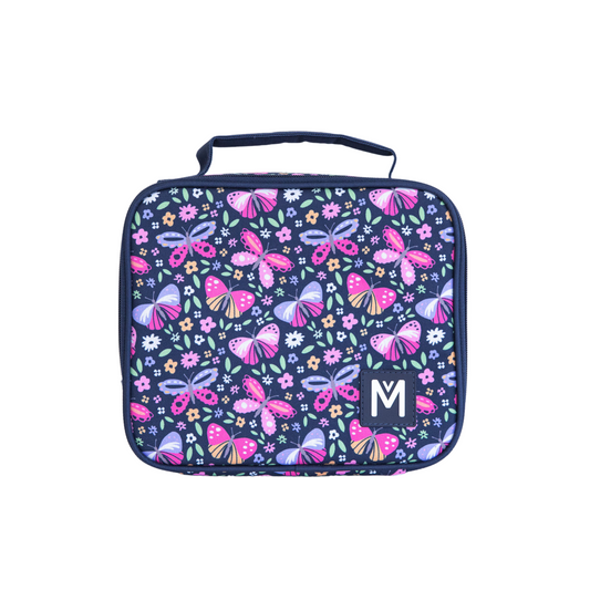 Montii.Co Medium Insulated Lunch Bag - Butterfly