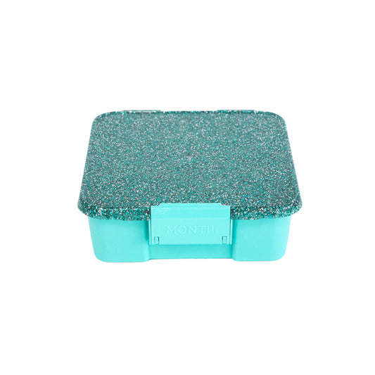 lunch boxes - Turquoise Glitter- Baby Bento