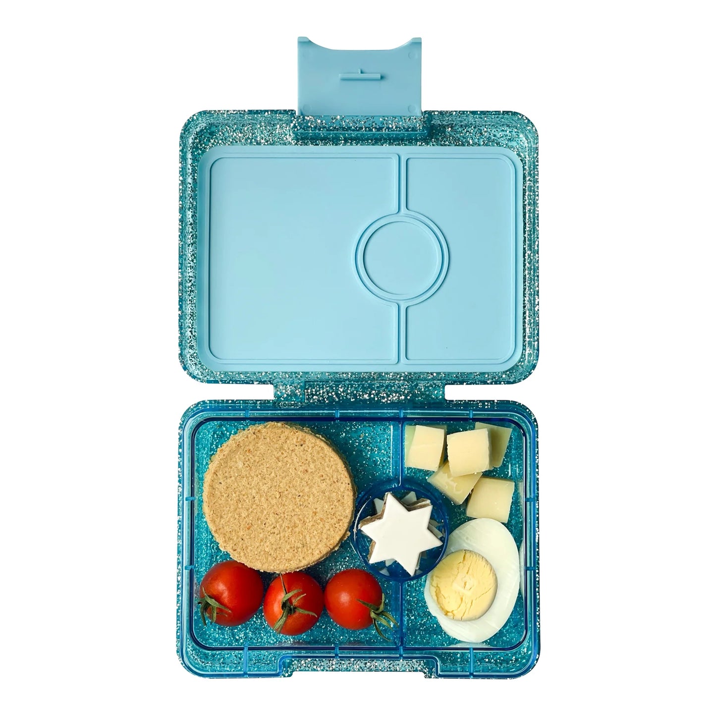 Yumbox Snack - Twinkle Aqua Glitter