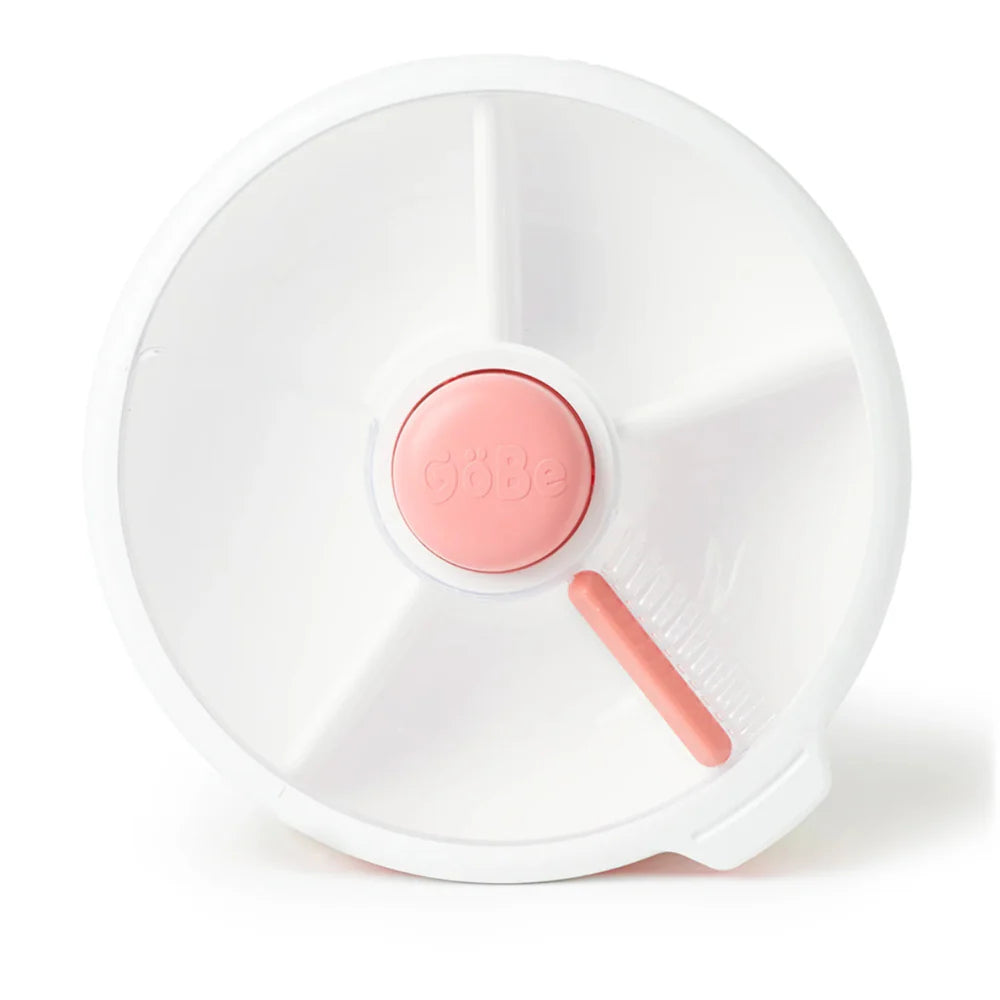 Gobe Large Snack Spinner - Coral Pink