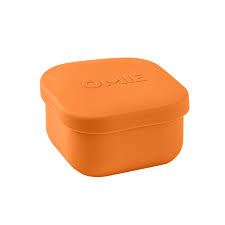 OmieSnack Silicone Container - Orange