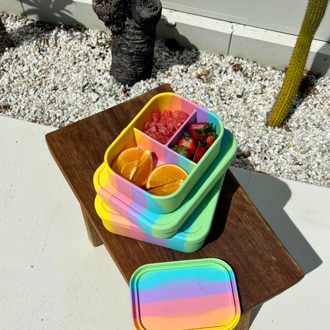 The Zero Waste People Silicone Mini Lunchbox - Rainbow