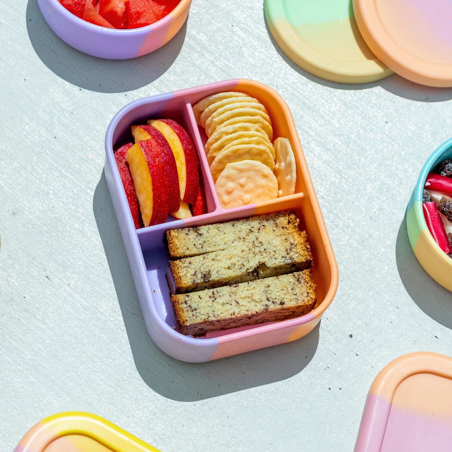 The Zero Waste People Silicone Mini Lunchbox - Paddlepop