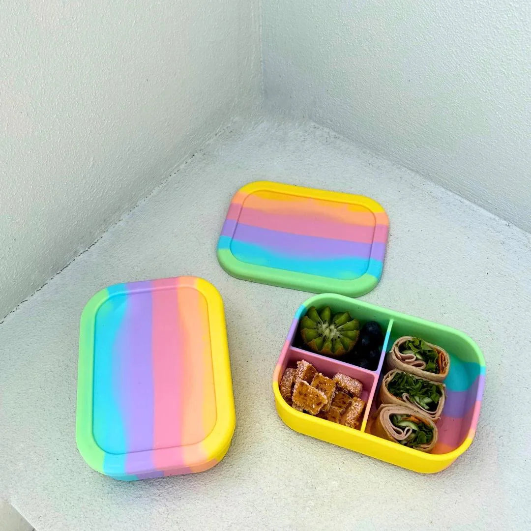 The Zero Waste People Silicone Mini Lunchbox - Rainbow