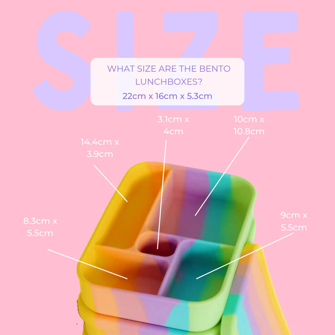 The Zero Waste People Silicone Lunchbox - FairyFloss